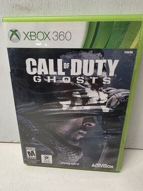 Call of Duty Ghosts Xbox 360 2013 Tested Working w/ Case Activision